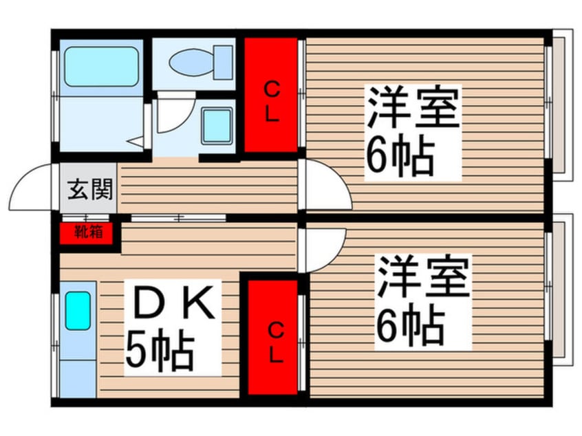 間取図 第一高橋ハイツ