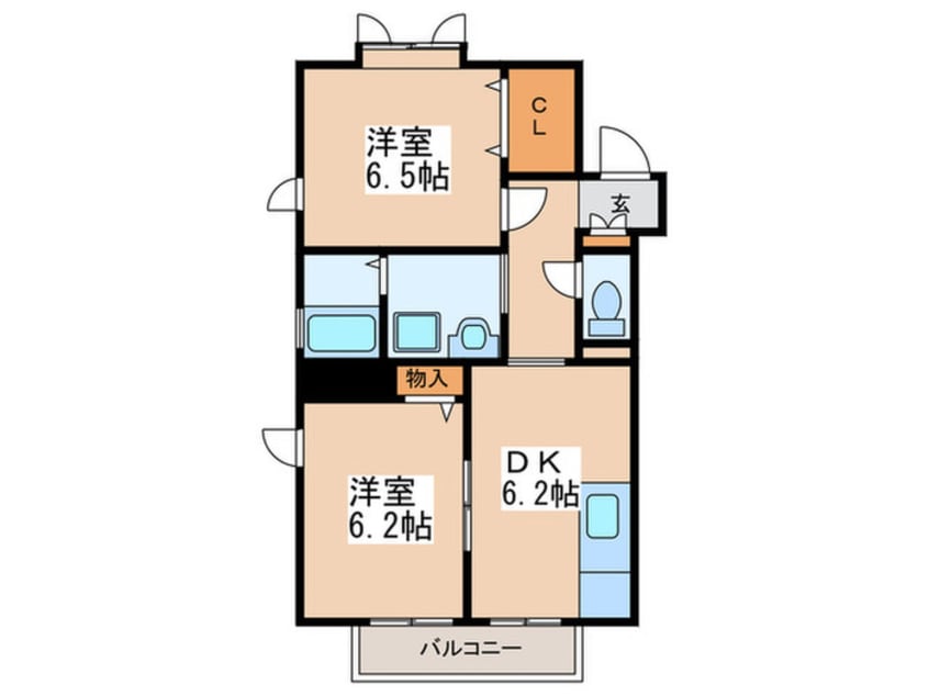 間取図 ヴィラ・KAZU