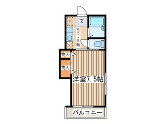 間取図 アヴェニ－ル湘南Ｉ