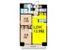 THE PLACE KOMAGOME 2LDKの間取り