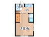 ハイツピジョン 1Kの間取り