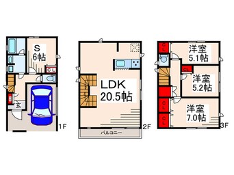 間取図 Ｋolet江東東砂♯04