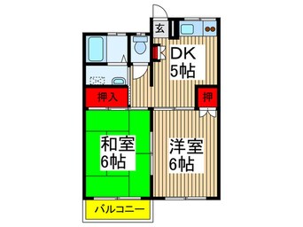 間取図 ＭＫハイツⅠ