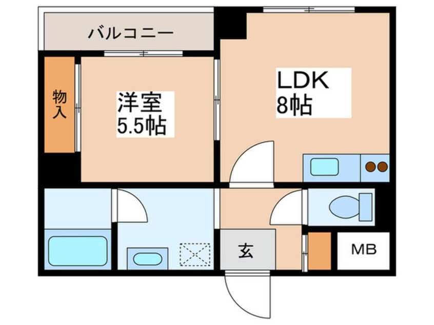 間取図 ハイリ－ドセイフウ