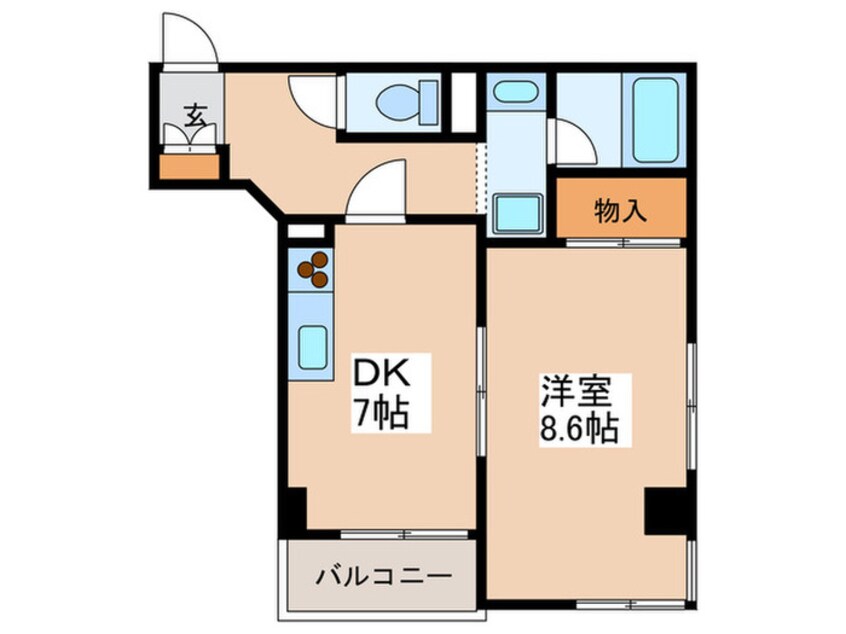 間取図 ハイリ－ドセイフウ