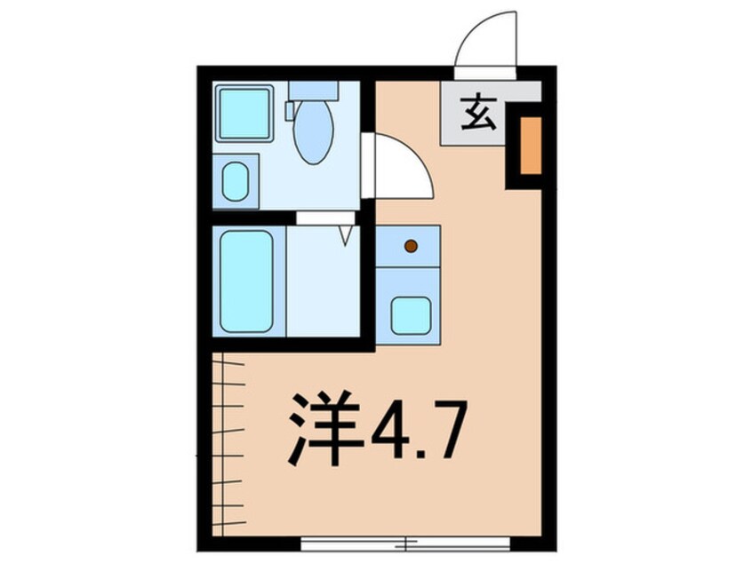 間取図 The Sanctus 品川 South