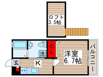 間取図 ロワール行徳Ⅲ