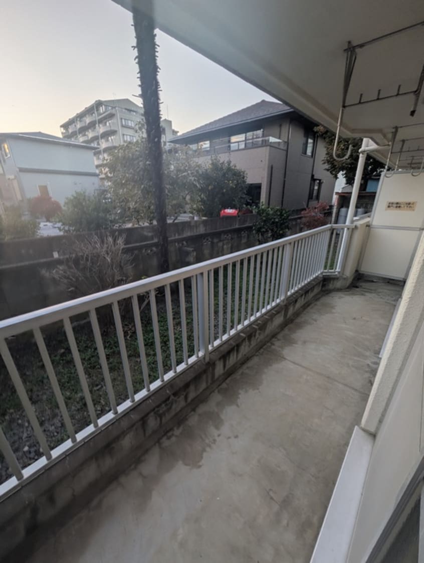 室内からの展望 第二島村ハイツ