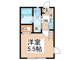 間取図 レイディアンス東山田
