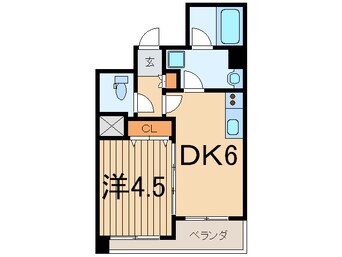 間取図 パナッシュ二子玉川