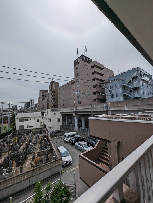 室内からの展望 扇田ビル