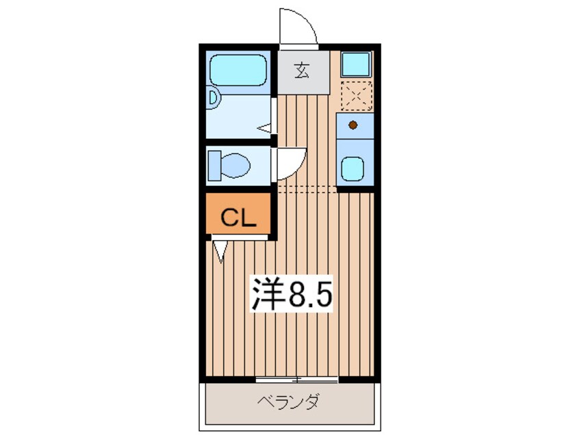 間取図 緑園ヒルズ