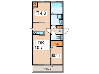 間取図 ルミエール相武台