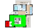 信田ハイツの間取図