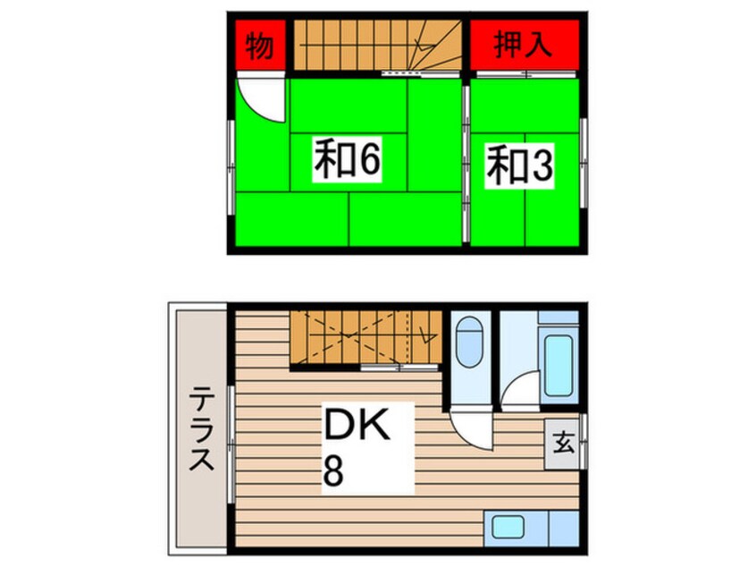 間取図 第２メゾン栄