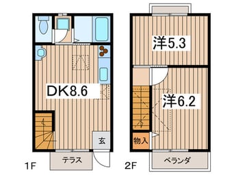 間取図 松栄メゾネットハウス