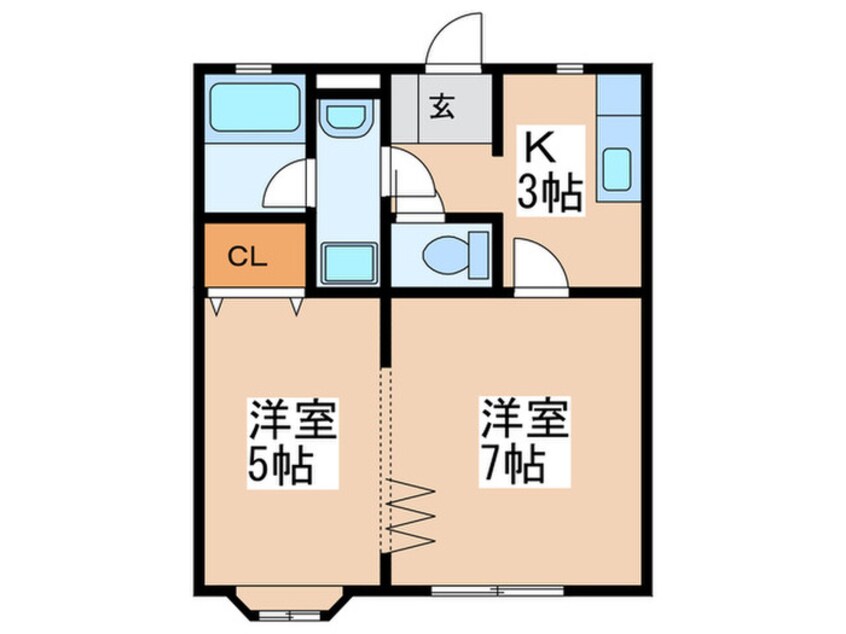 間取図 ハウスA