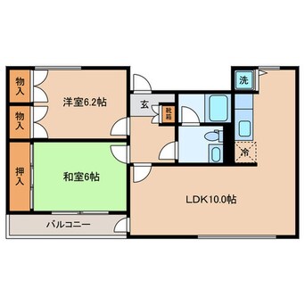 間取図 T′s garden CHITOSE FUNABASHI