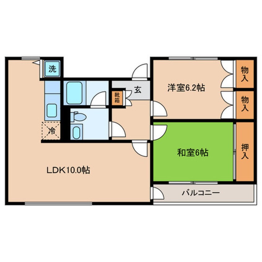 間取図 T′s garden CHITOSE FUNABASHI