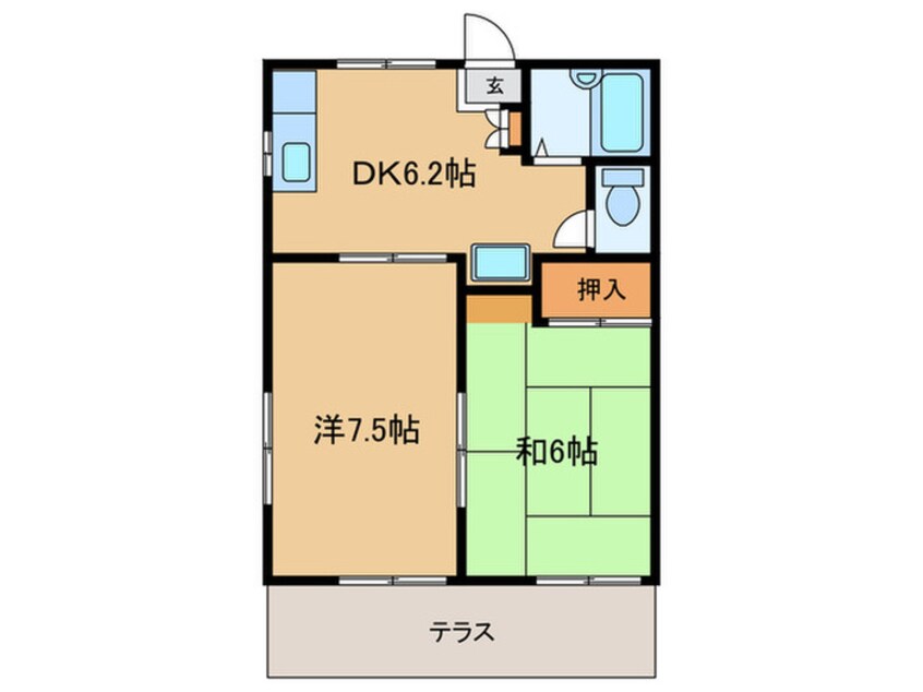 間取図 コ－ポみずほ