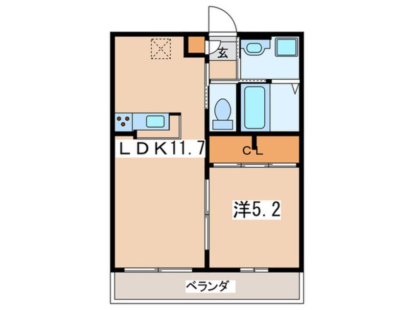 間取図 リブリ・アイリス