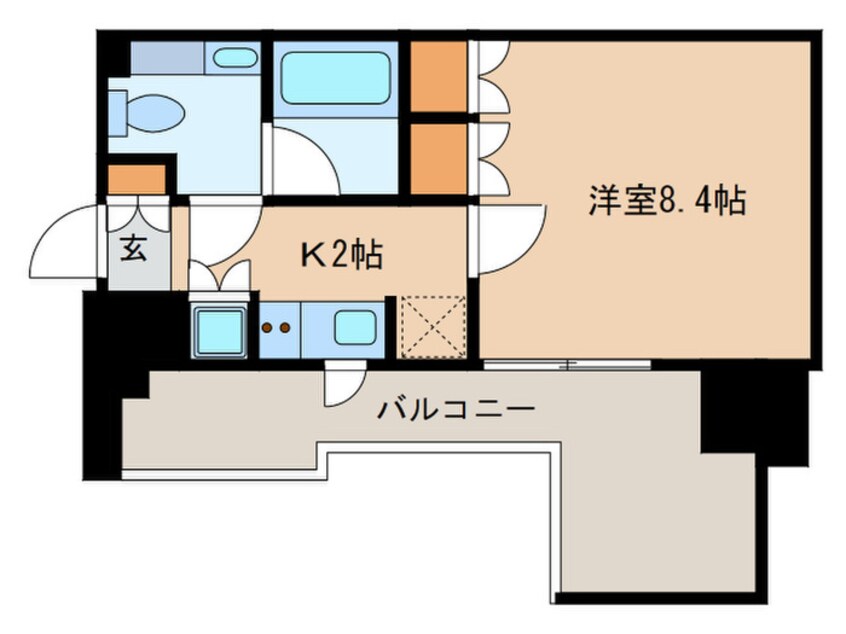 間取図 チェスターコート御茶ノ水