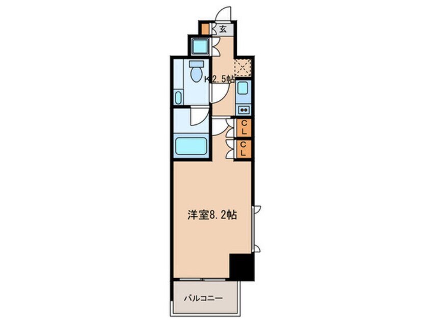 間取図 チェスターコート御茶ノ水