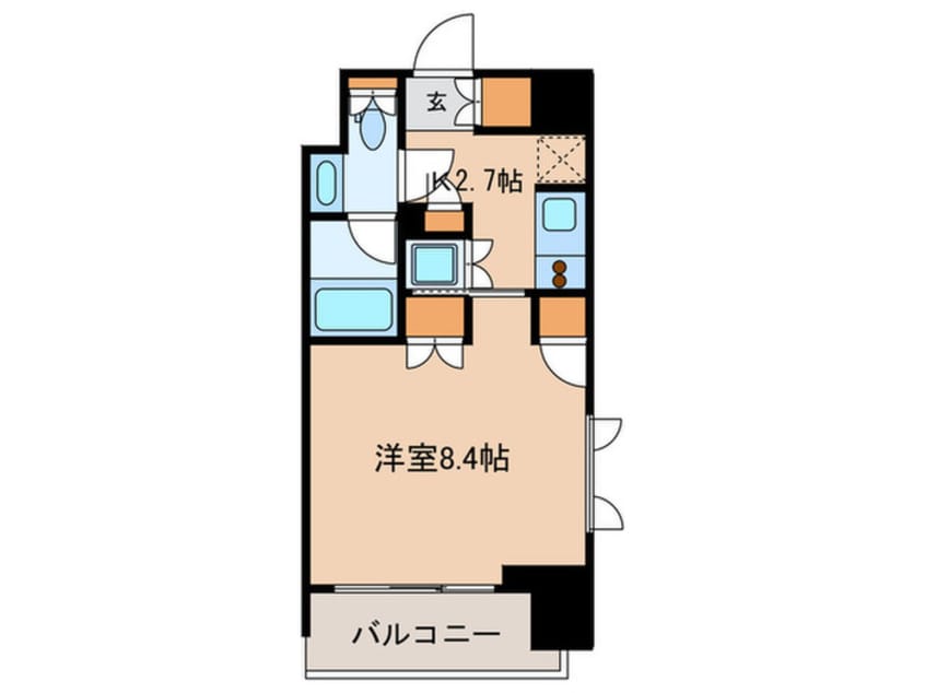 間取図 チェスターコート御茶ノ水