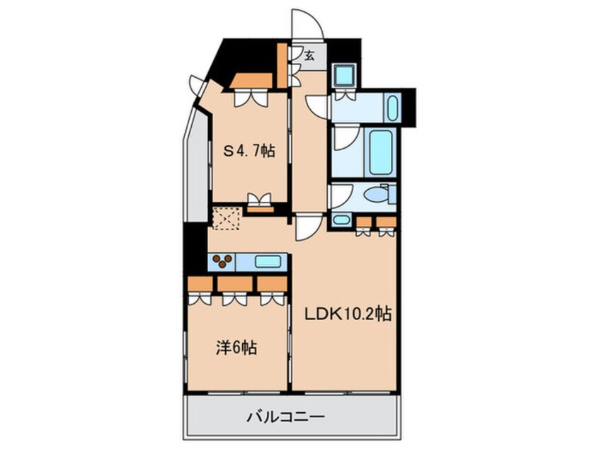 間取図 チェスターコート御茶ノ水