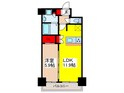 ﾌﾟﾚｻﾝｽﾌﾞﾙｰﾑ浅草の間取図