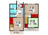 ロ－ズバ－グＢ 3Kの間取り