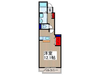 間取図 ラ　ク－ル