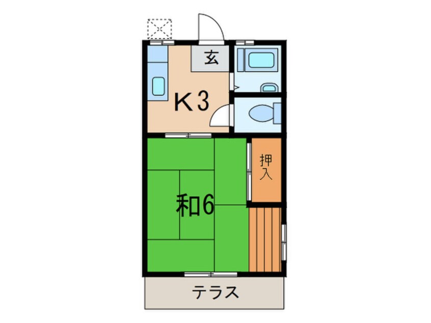 間取図 ハイツ川口