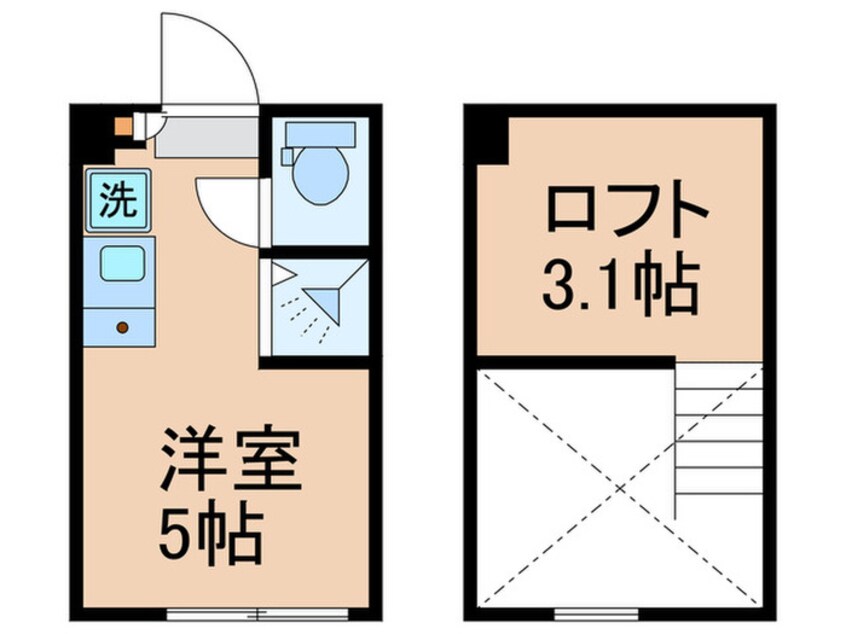 間取図 ハーモニーテラス上池袋Ⅲ