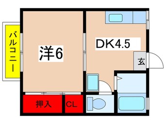 間取図 バルコン・ソワ