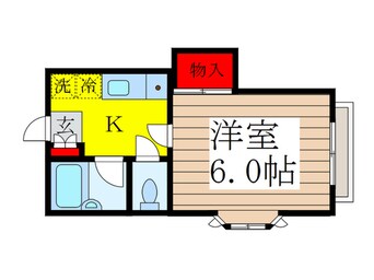 間取図 ハイツ  クレッセント