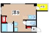 ライスランド２番館 1Rの間取り