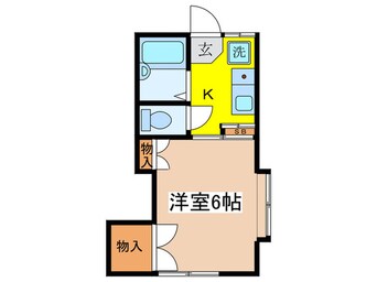 間取図 ロイヤルコ－ポ