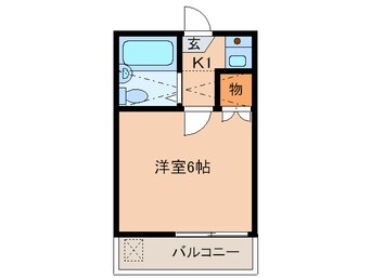 間取図 レオパレス渋沢