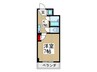 クレセ－ルふじみ野Ⅰ 1Kの間取り