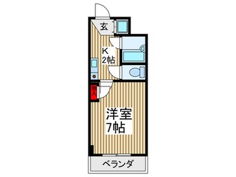 間取図 クレセ－ルふじみ野Ⅰ