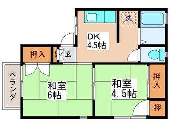 間取図 エステ－ト柴又