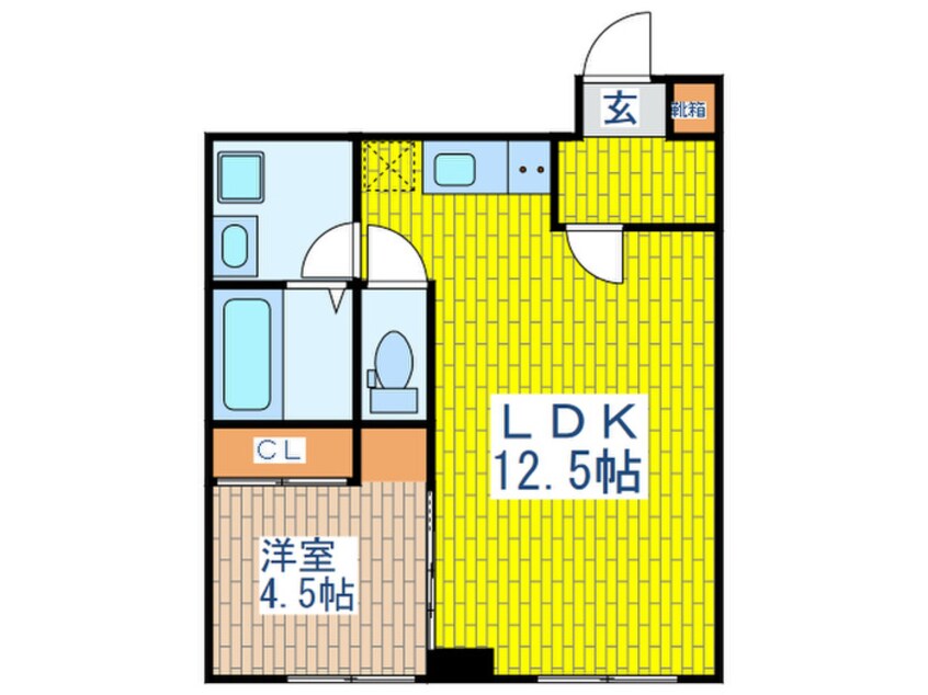 間取図 PASEO下北沢