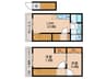 ガーデンテラス　CASA 2LDKの間取り