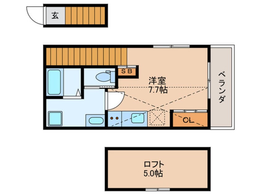 間取図 ガーデンテラス　CASA