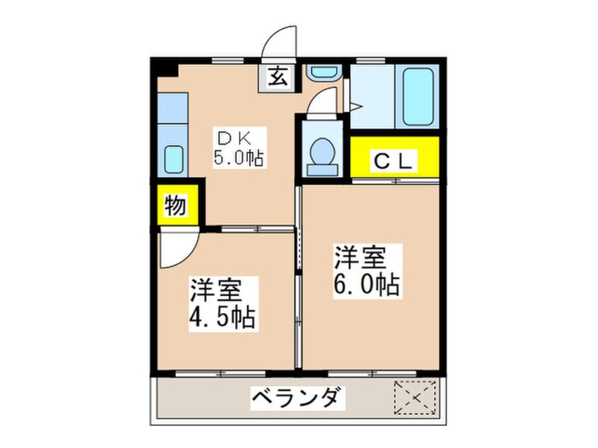 間取図 橋本ビル