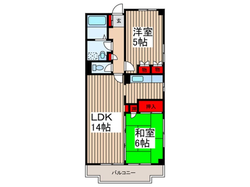 間取図 ステーションプラザ２
