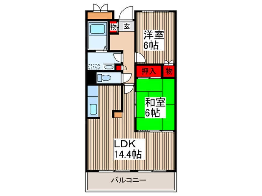 間取図 ステーションプラザ２