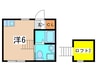 上山 base 1Rの間取り