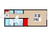 ヒルズ稔台 1Rの間取り